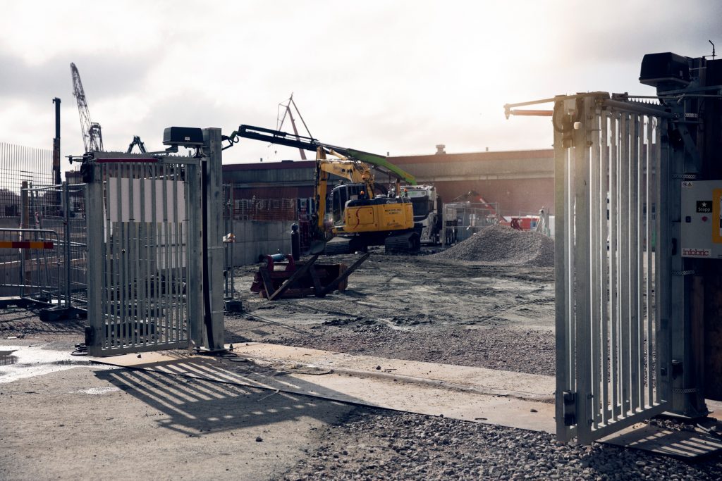 Elektrisk foldeport  Elektrisk foldeport